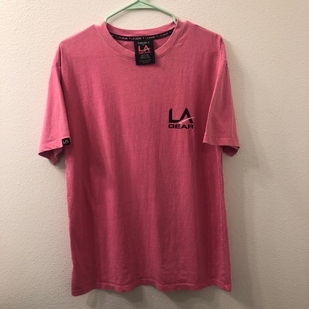 LA Gear Forever 21 collab shirt pink small